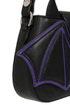 Batwing Charm Blk/Ppl