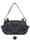Batwing Charm Blk/Ppl