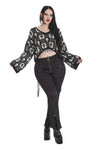 Belladonna Knit Sweater B/W
