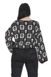 Belladonna Knit Sweater B/W