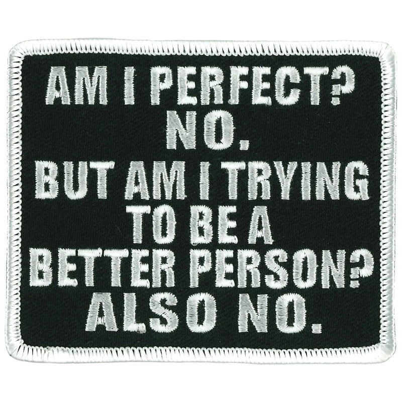 Better Person 4"X3" Patch