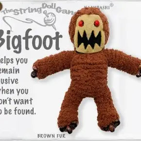 Bigfoot String Doll