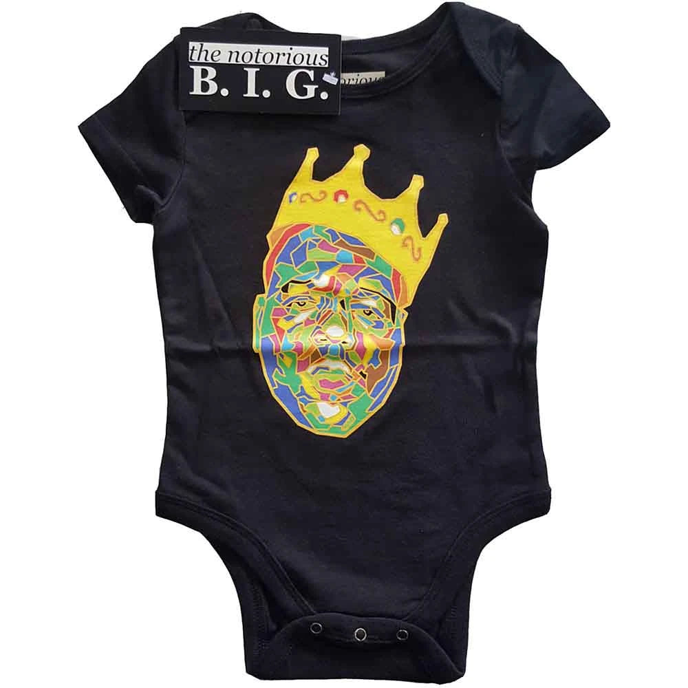 Biggie Smalls Crown Onesie