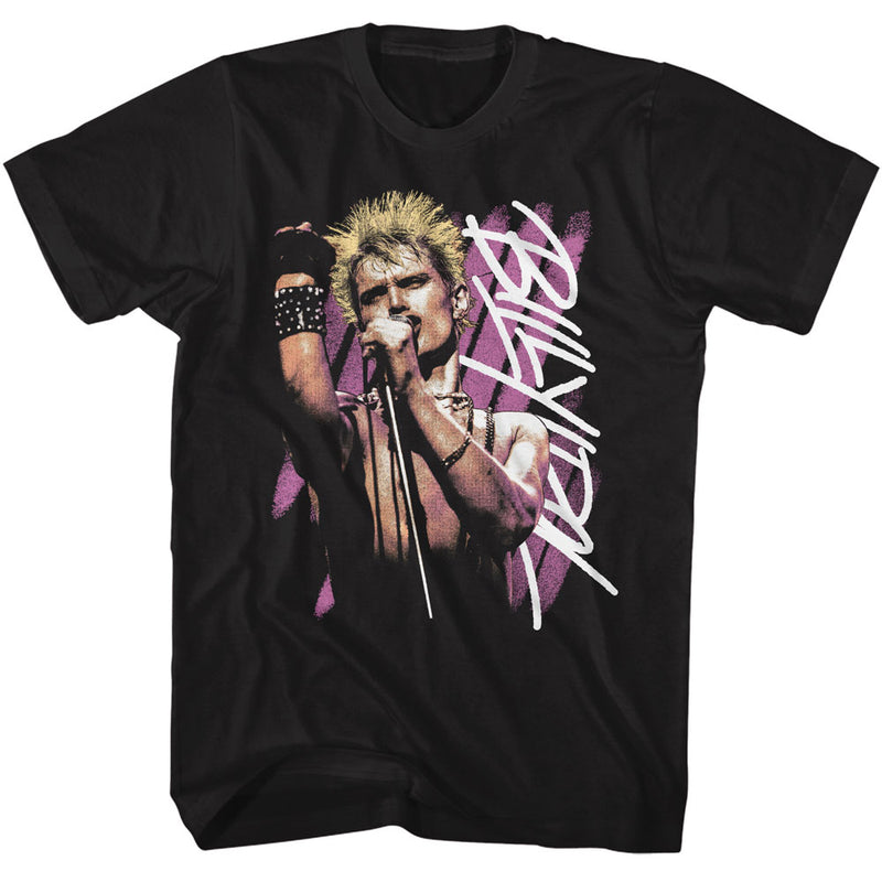 Billy Idol Background Stripes
