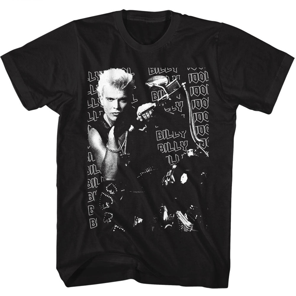 Billy Idol Motorcycle Photo
