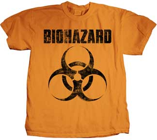 Biohazard Distressed orng