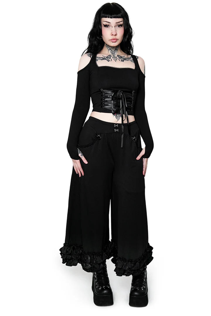 Bishop Bloomer Pants Blk