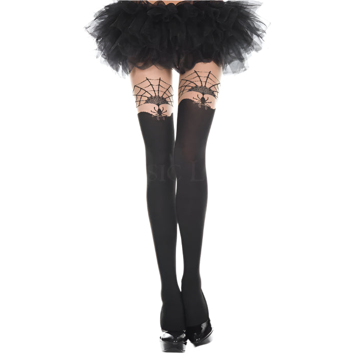 Bistsy Spider & Web pantyhose