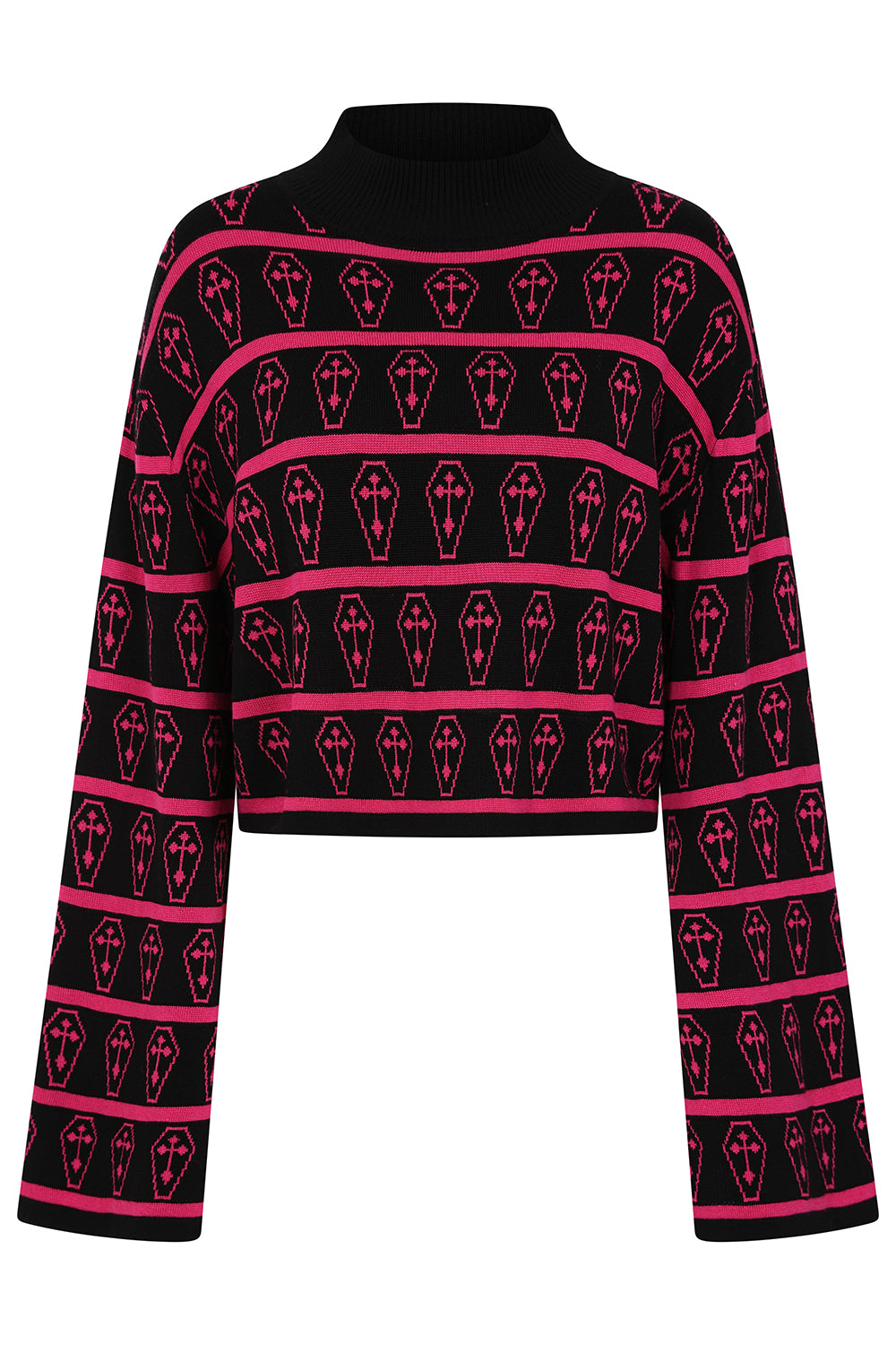 Black/Pink Celda Sweater