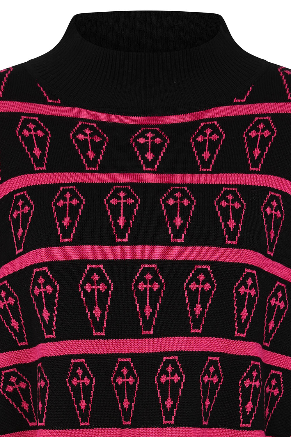 Black/Pink Celda Sweater