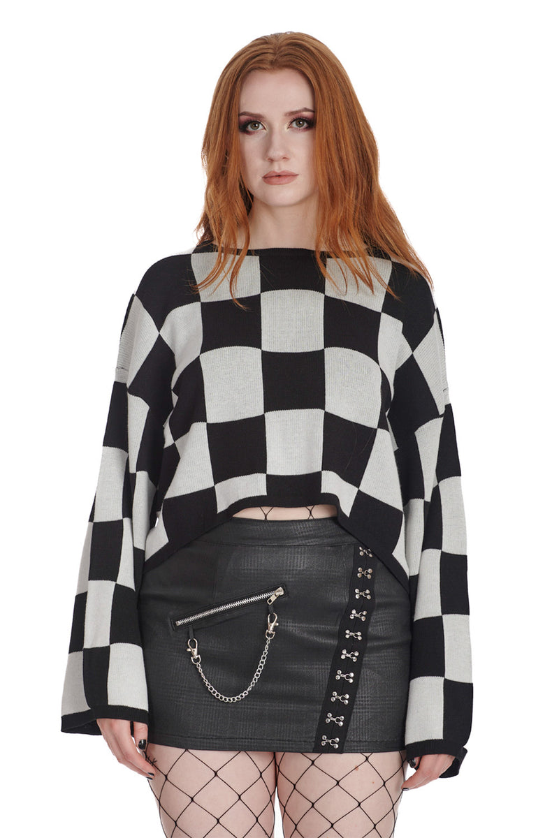 Black/White Seraphins Sweater