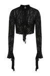 Black Abyssia Top Long Sleeve