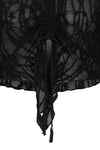Black Abyssia Top Long Sleeve