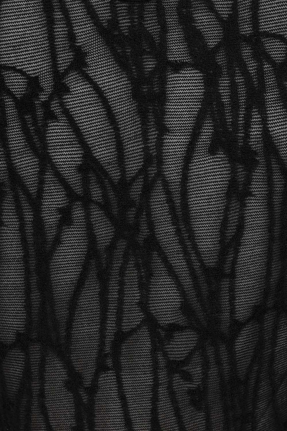 Black Abyssia Top Long Sleeve