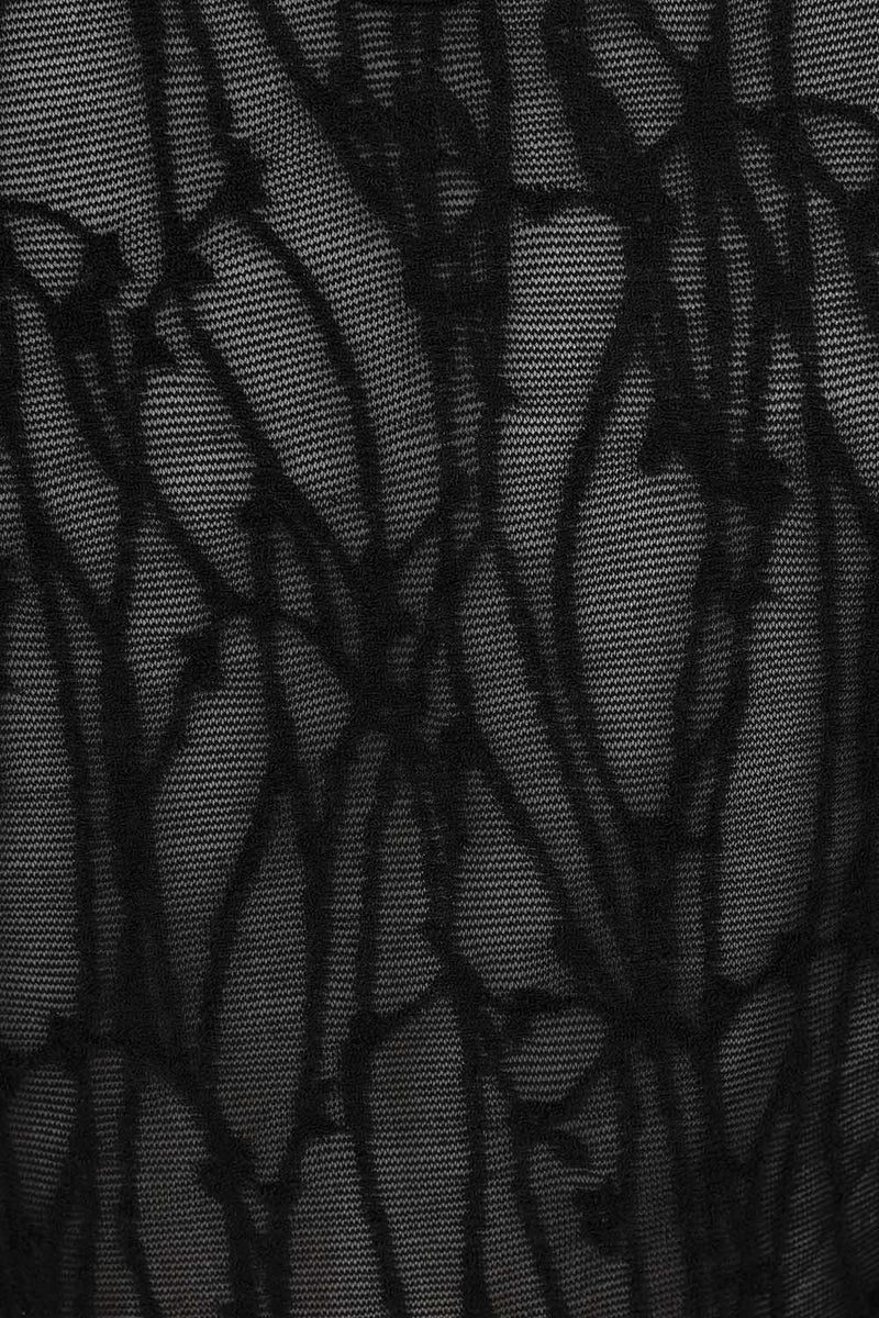 Black Abyssia Top Long Sleeve