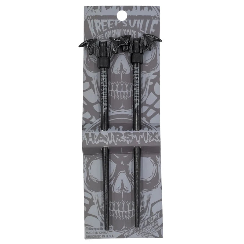 Black Bat Hair Sticks