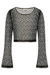 Black Celandine Top