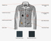 Black Denim Jacket-Men's