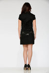 Black Detention Mini Dress