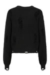 Black Kara Vex Cross Sweater