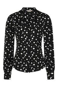 Black My Moon & Stars Blouse