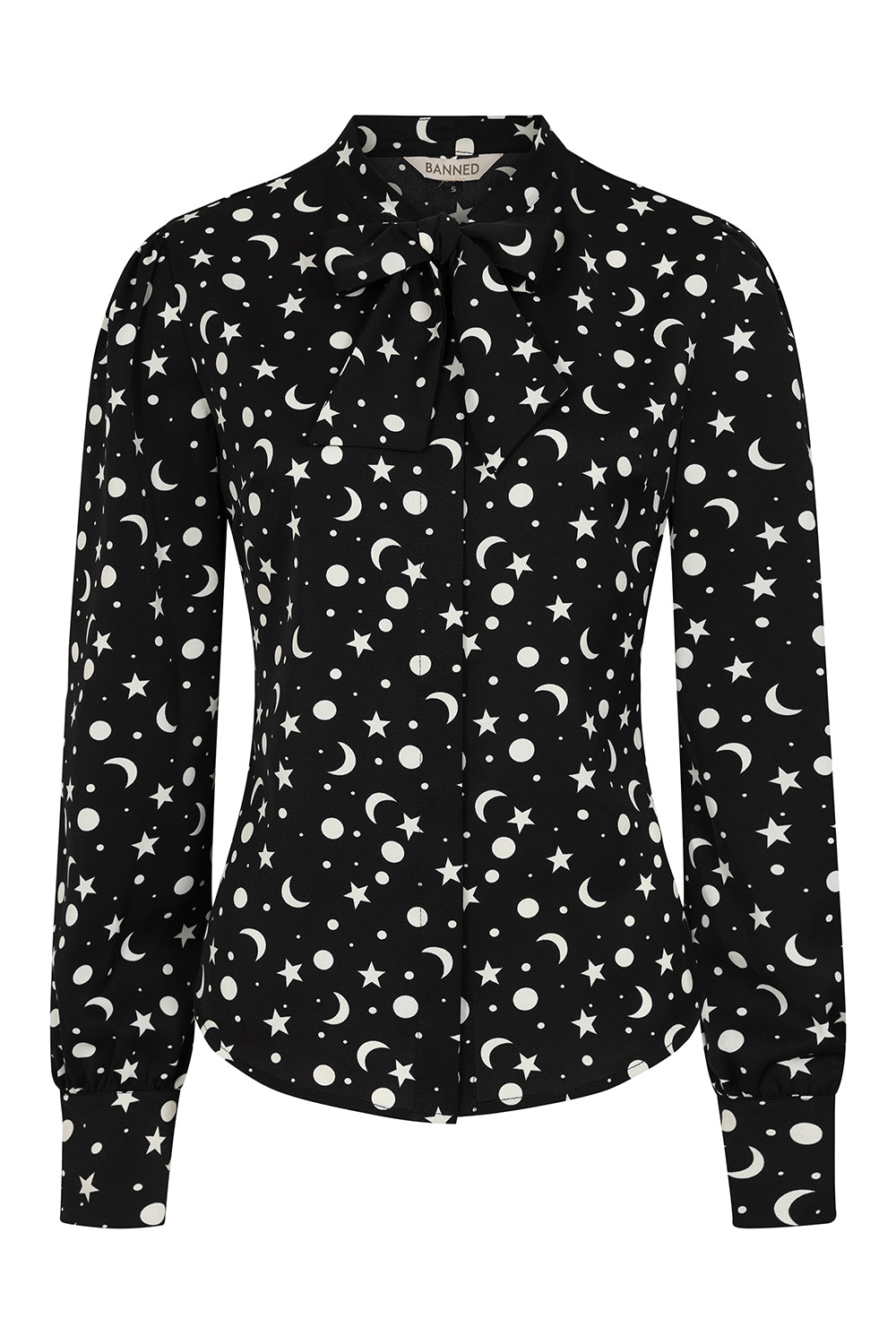 Black My Moon & Stars Blouse