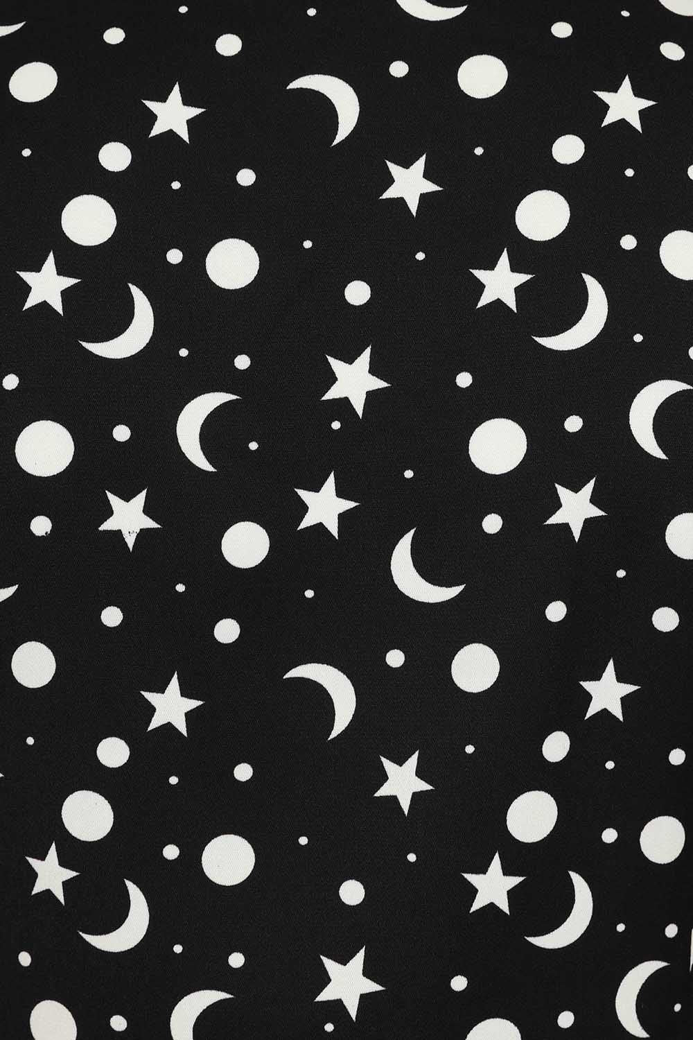Black My Moon & Stars Blouse