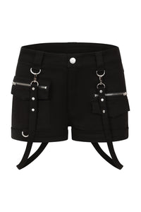 Black Ondine Shorts