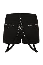 Black Ondine Shorts