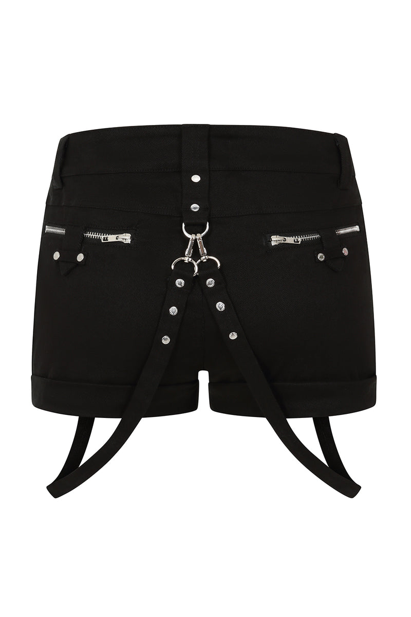 Black Ondine Shorts