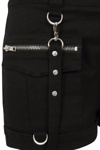 Black Ondine Shorts