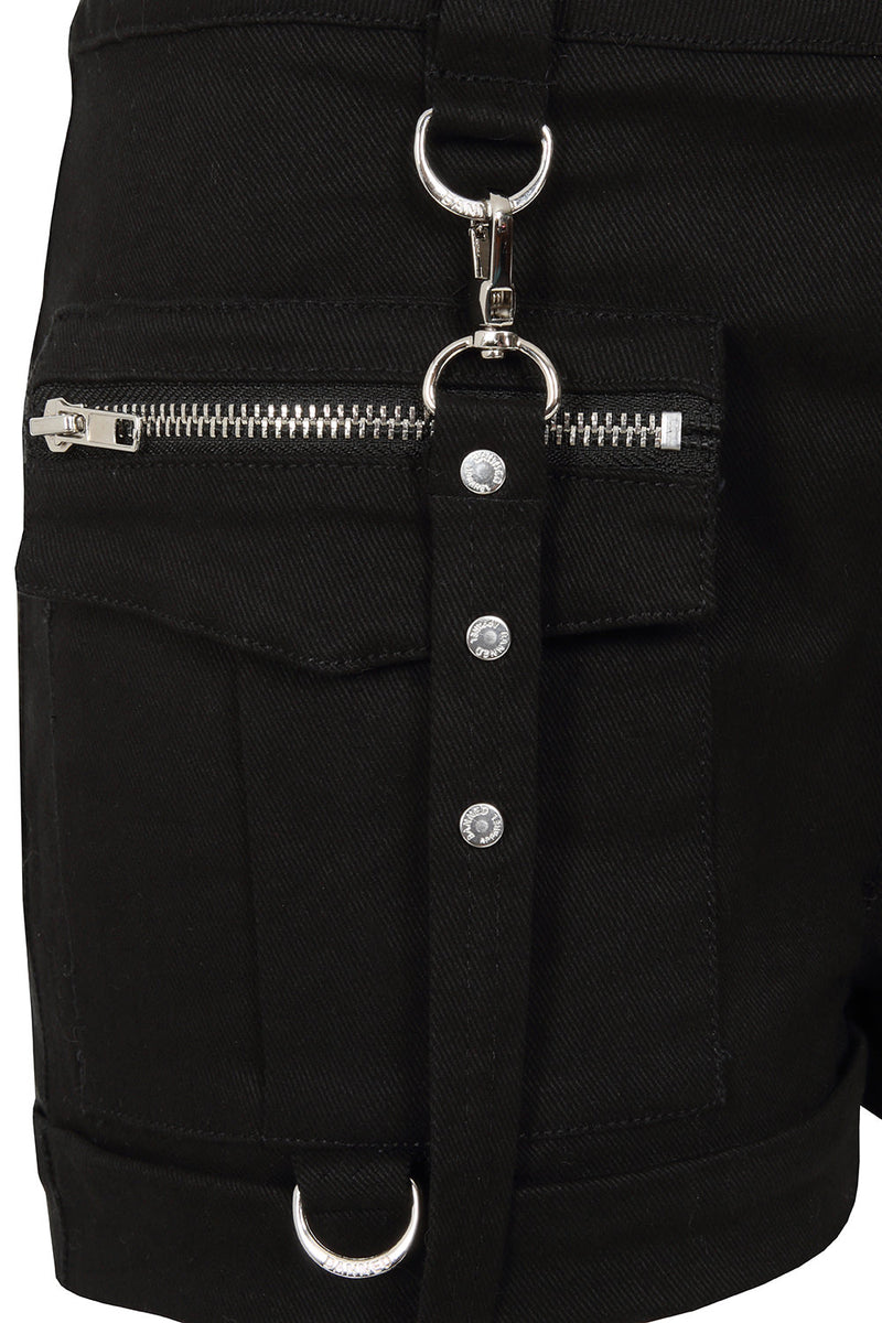 Black Ondine Shorts