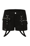 Black Ondine Shorts