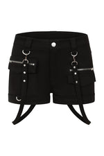 Black Ondine Shorts