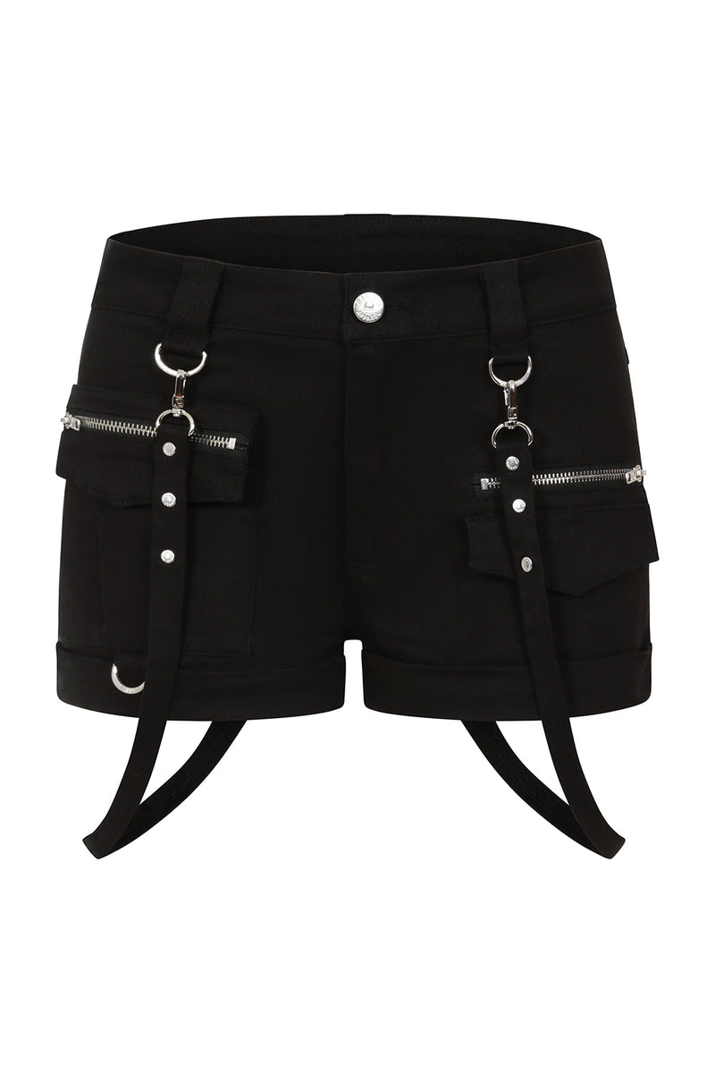 Black Ondine Shorts