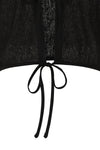 Black Ravenna Off Shoulder Top