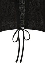 Black Ravenna Off Shoulder Top