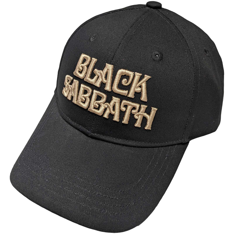 Black Sabbath Text Logo Cap