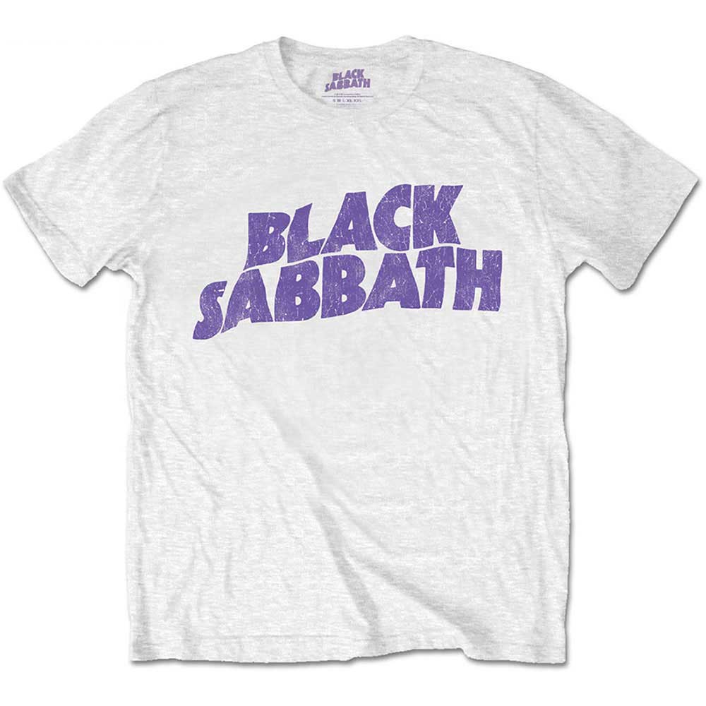 Black Sabbath Wavy Grey T