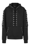 Black Spirelock Hoodie