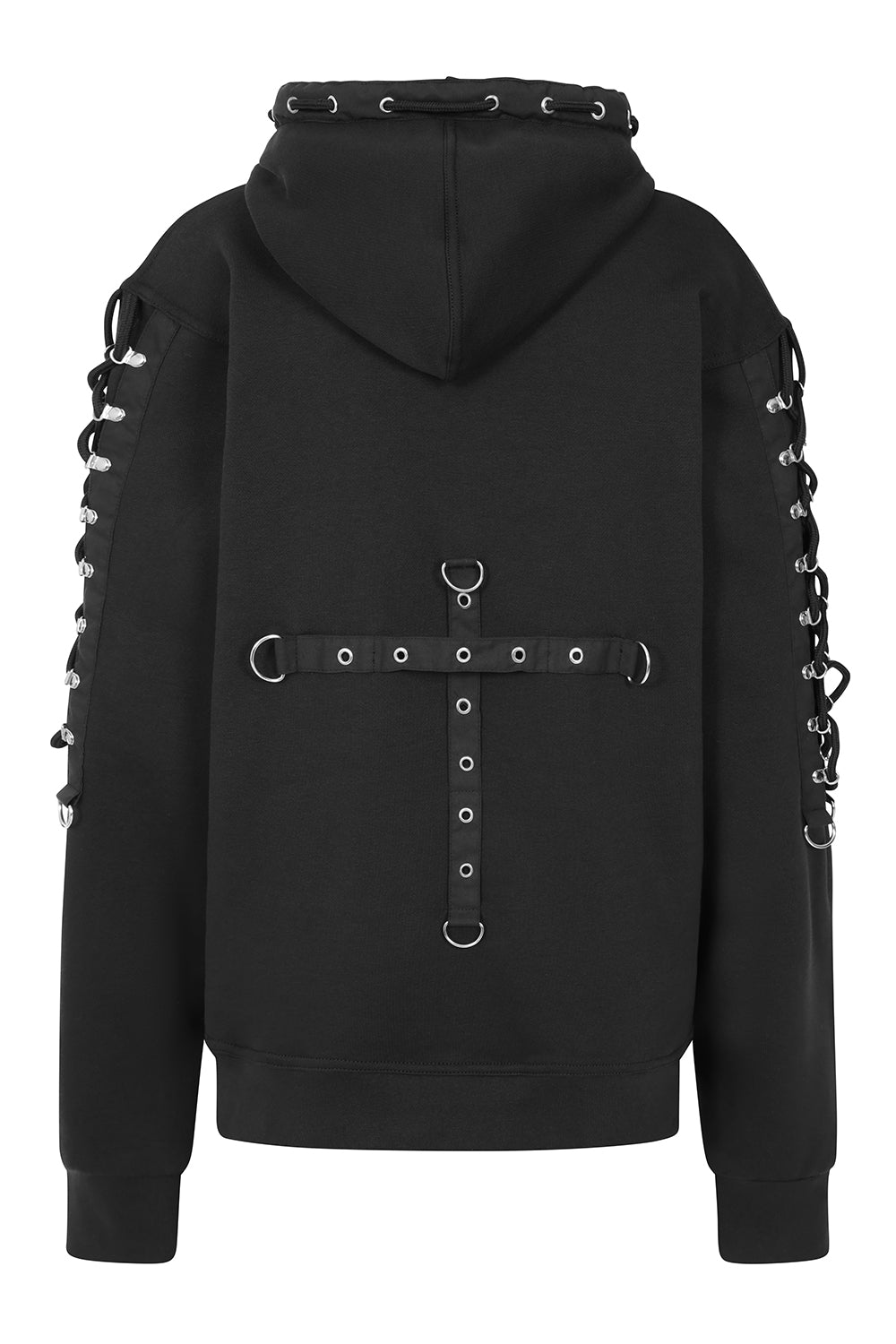 Black Spirelock Hoodie