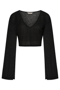 Black Thalassa Top