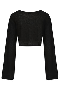 Black Thalassa Top