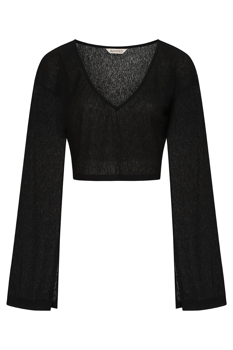 Black Thalassa Top