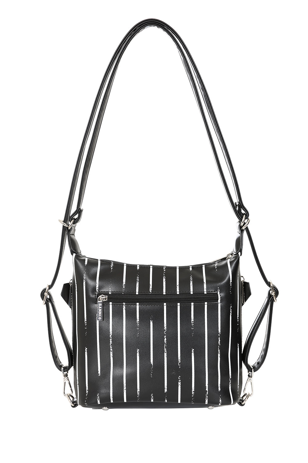 Black Twisted Halo Bag