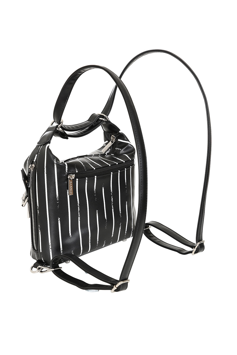 Black Twisted Halo Bag