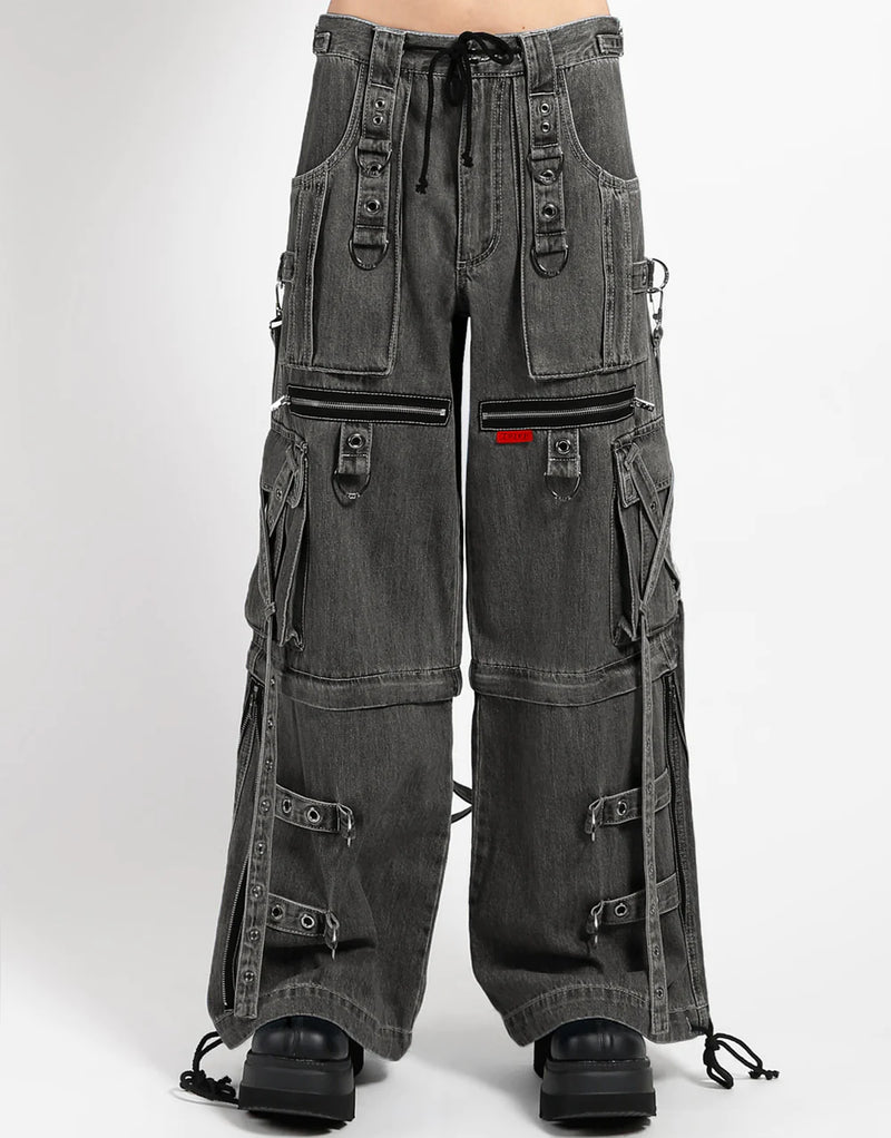 Cotton cargo pants with straps - Pants - Women | Bershka
