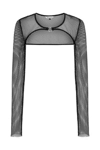 Blue Venus Mesh Top