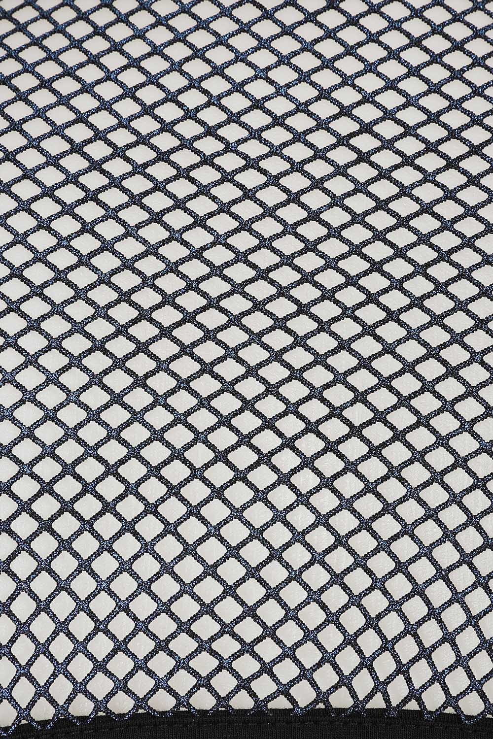 Blue Venus Mesh Top