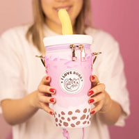 Boba Milk Tea Handbag-Taro